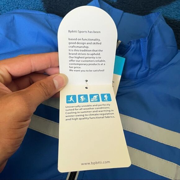 Bpbtti High Visibility Reflective Activewear Lightweight Sport Vest (XS) (NWT) - Picture 5 of 10